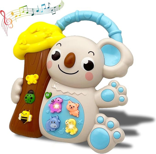 Musical Toys for 1 Year Old Boys and Girls, Baby Light Up Piano Keyboard Musical Toys for Toddlers 1-3, Early Learning Educational Infant Toys, 1 Year Old Baby Boy Girl Toys Gifts (Koala)