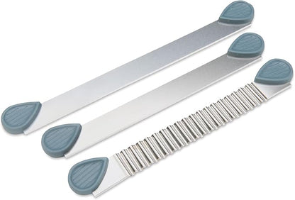 Sculpey Tools Clay Blades, 3 blades included - flexible, wavy and rigid blade, polymer oven-bake clay tool, great for all skill levels and craft projects