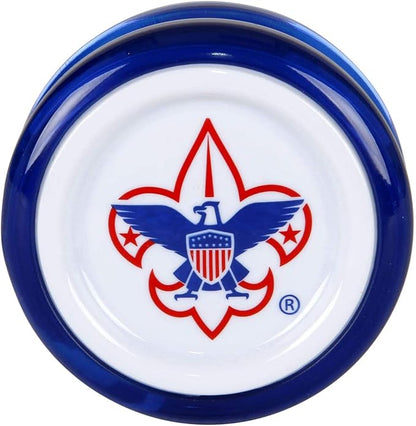 Duncan Toys Hornet Pro Looping Yo-Yo with String, Ball Bearing Axle and Plastic Body, Blue with White Cap