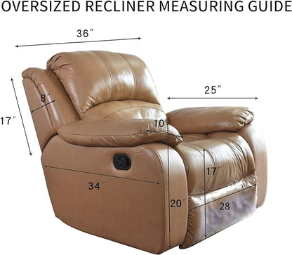 PureFit Reversible Quilted Sofa Cover, Water Resistant Slipcover Furniture Protector, Washable Couch Cover with Non Slip and Elastic Straps for Kids, Dogs, Pets (Oversized Recliner, Wine/Beige)