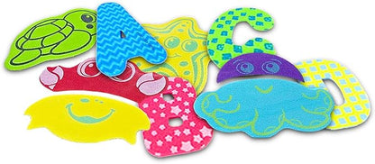 Crayola Bath Set Shower Toys Bundle - 9 Pc Crayola Kids Bathroom Set with Crayola Body Wash Pens, Bath Toys, and Stickers