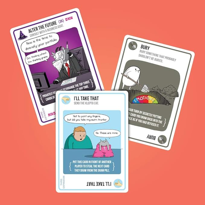 Barking Kittens Expansion Set - A Russian Roulette Card Game for Adults, Teens & Kids, Easy Family-Friendly Party Games - 20 Card Add-on