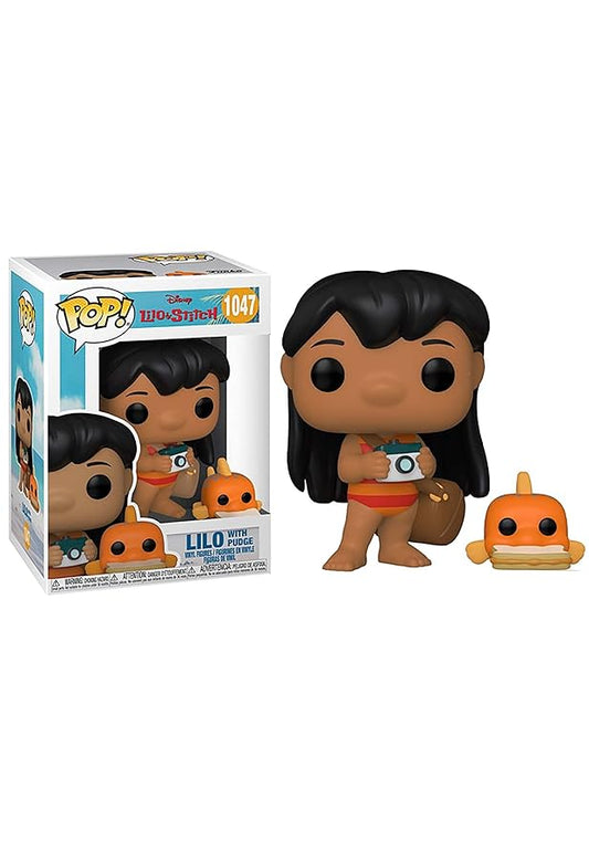 Funko POP & Buddy: Lilo & Stitch - Lilo with Pudge,Multicolor,Standard