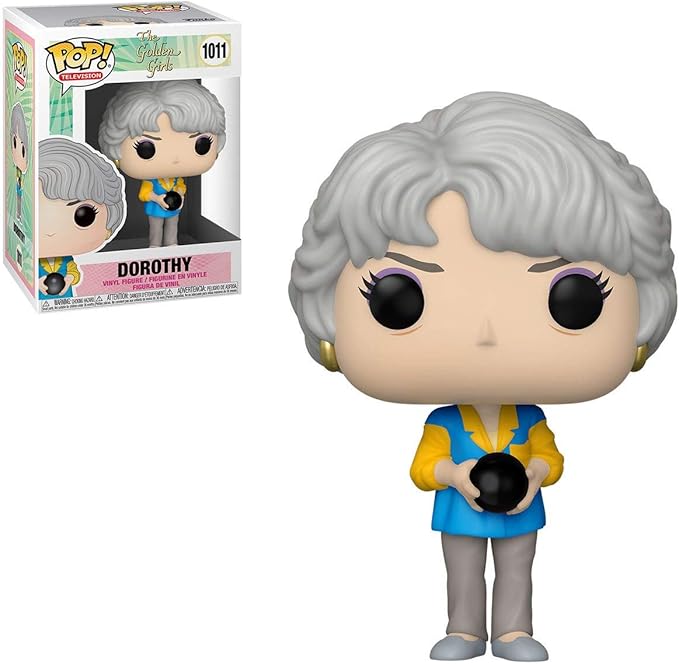 Funko TV: Golden Girls - Dorothy in Bowling Uniform Pop! Vinyl Figure (Bundled with Compatible Pop Box Protector Case), Multicolored, 3.75 inches