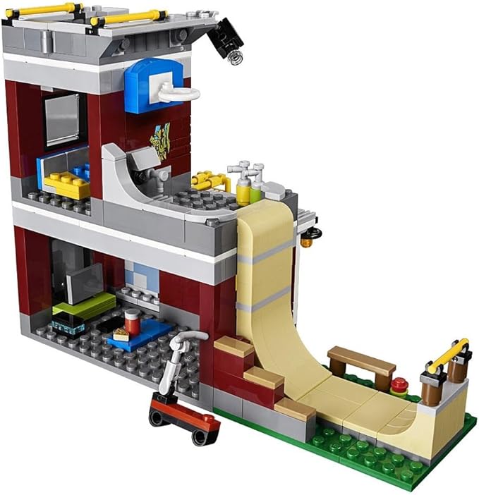 LEGO Creator 3in1 Modular Skate House 31081 Building Kit (422 Piece)