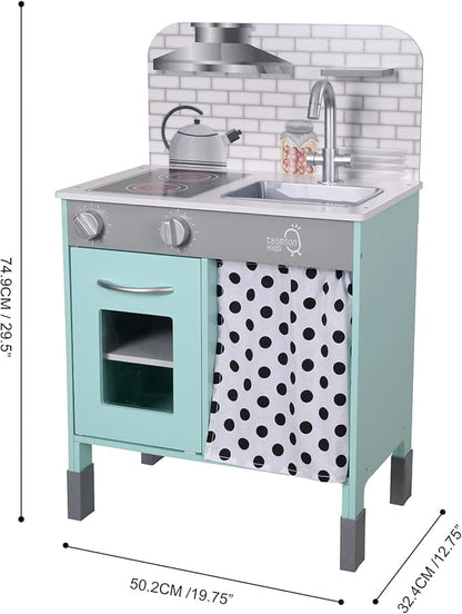 Teamson Kids - Little Chef Philly Modern Play Kitchen - Mint