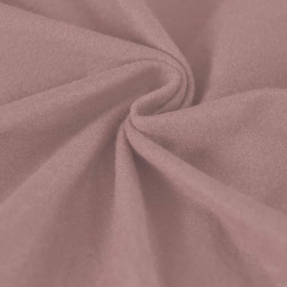 Easy-Going 8 Pieces Microfiber Stretch Sectional Recliner Sofa Slipcover Soft Fitted Fleece 3 Seats Couch Cover Washable Furniture Protector with Elasticity for Kids Pet(Recliner Sofa, Pink)