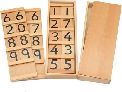 Montessori Math Materials Teens & Tens Boards Preschool Toddler Toys Seguin Boards Home Edition