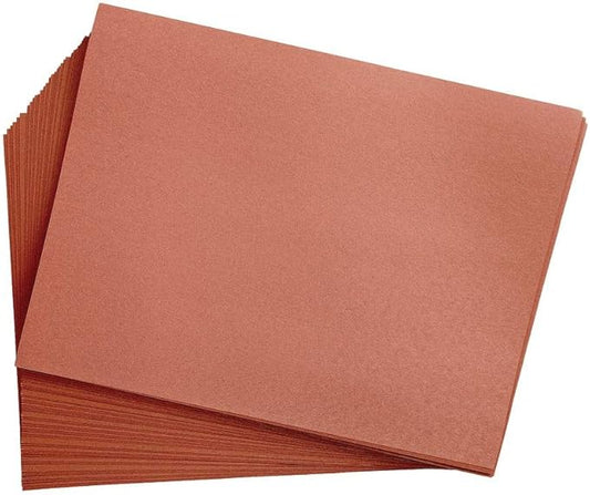 Colorations Construction Paper,Brown,12 inches x 18 inches,200 Sheets,Heavyweight Construction Paper,Crafts,Art,Kids Art,Painting,Coloring,Drawing,Creating,Paper,Art Project,All Purpose