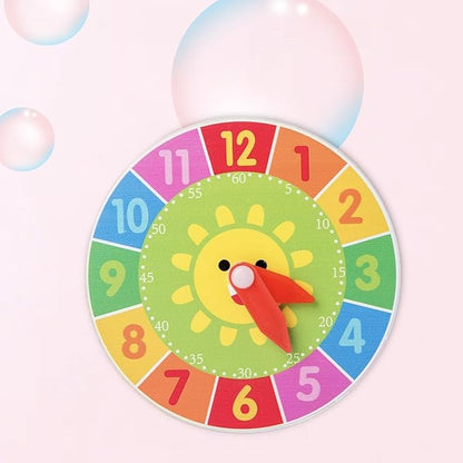 Wooden Busy Board Accessories Busy Board Material Educational Learning Toy for Boy Toddlers Children, Sun