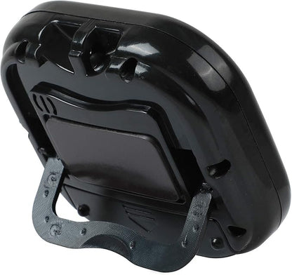 2 Pack Digital Kitchen Timer Big LCD Screen Loud Alarm Strong Magnetic Back and Stand Minute Seconds Count Up Countdown and Simple Operation for Homework Game Exercise Kids Cooking Timers (Black+Red)