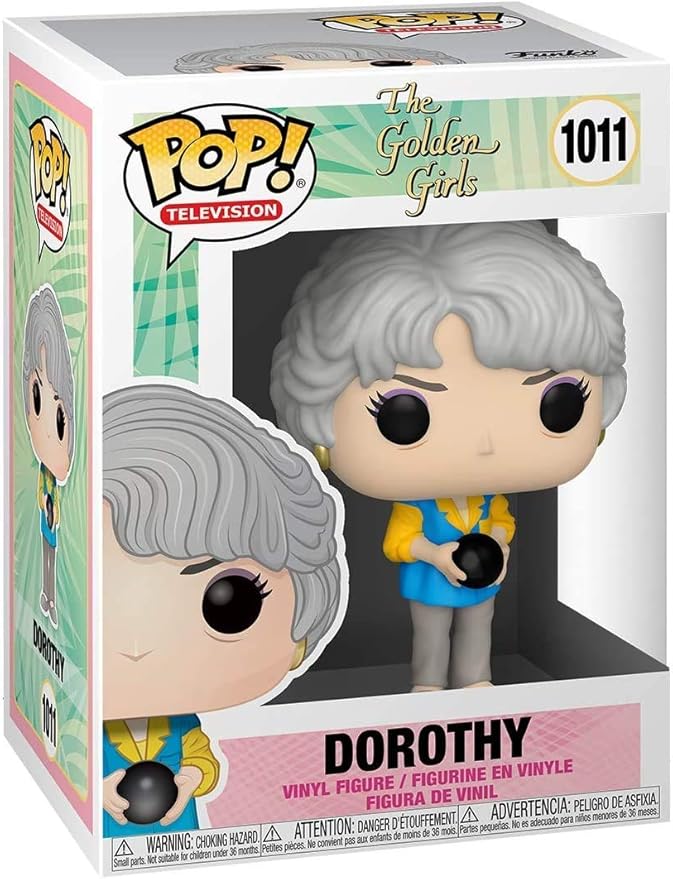 Funko TV: Golden Girls - Dorothy in Bowling Uniform Pop! Vinyl Figure (Bundled with Compatible Pop Box Protector Case), Multicolored, 3.75 inches