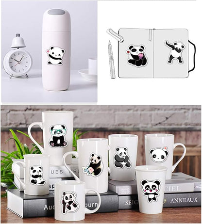 108Pcs Panda Party Supplies Favors Panda Keychains Rings Bracelets Panda Balloon Headbands Goodie Bags Stickers Toys Prizes Gift Carnivals for Kids Girls Panda Birthday Party Favor Supplies Goodie Bag