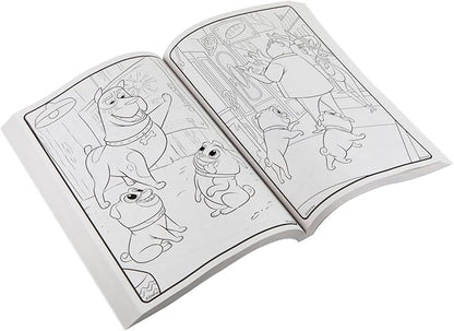 Crayola Disney Coloring Book, Disney Jr. Gift, 288 Pages, Ages 3, 4, 5, 6