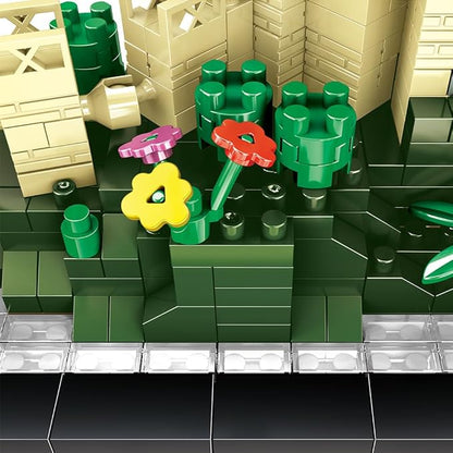 Great Wall of China Building Blocks Set (1202Pcs) Famous World Architecture Fortifications Educational Toys Micro Bricks for Kids Adults