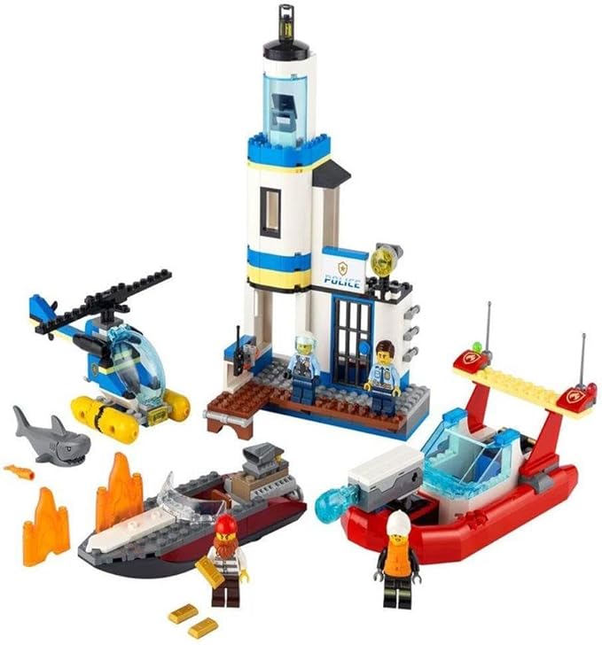 LEGO City Seaside and Fire Mission 60308