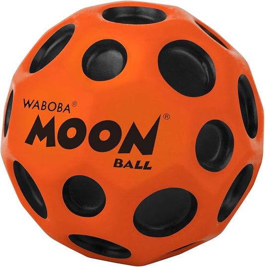 Waboba The Original Moon Ball - Hyper Bouncy Ball – Makes Pop Sound When Bounced - All Ages Extreme Bounce & Fun - Perfect for Active Play & Indoor or Outdoor Games