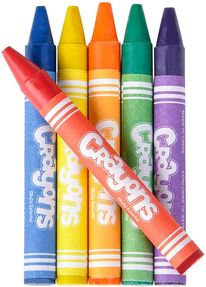 Bedwina Bulk Crayons - Case of 120, 6-Packs Total 720 Crayons Bulk School Supplies for Kids, Toddlers, Teachers, Restaurants & Classrooms, Nontoxic Travel, Party Favors, Goody Bags, Stocking Stuffers