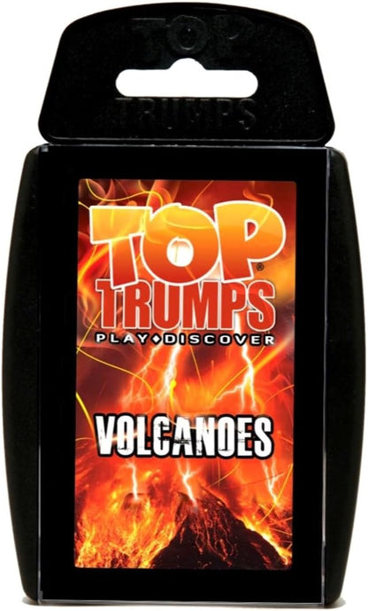 Volcanoes Top Trumps Card Game
