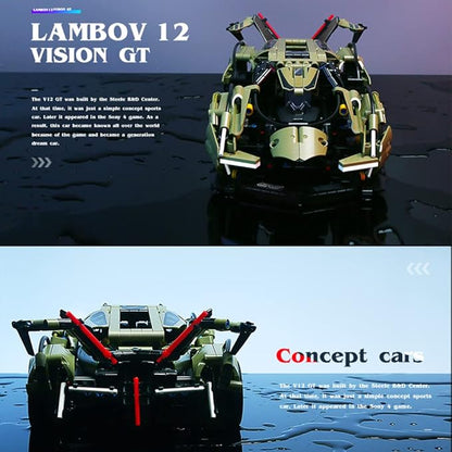 Mesiondy Sports Car Building Blocks Toys Boys or Adults Kits，1:14 MOC Building Set Raceing Car Model,Cars for Boys Age 12-16 8-14，(1039 Pieces)