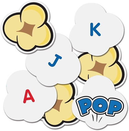 Learning Resources Pop for Letters, Early Phonics Game, Alphabet Recognition, ABCs, 8 Pop Cards, Ages 4+, Grades PreK+