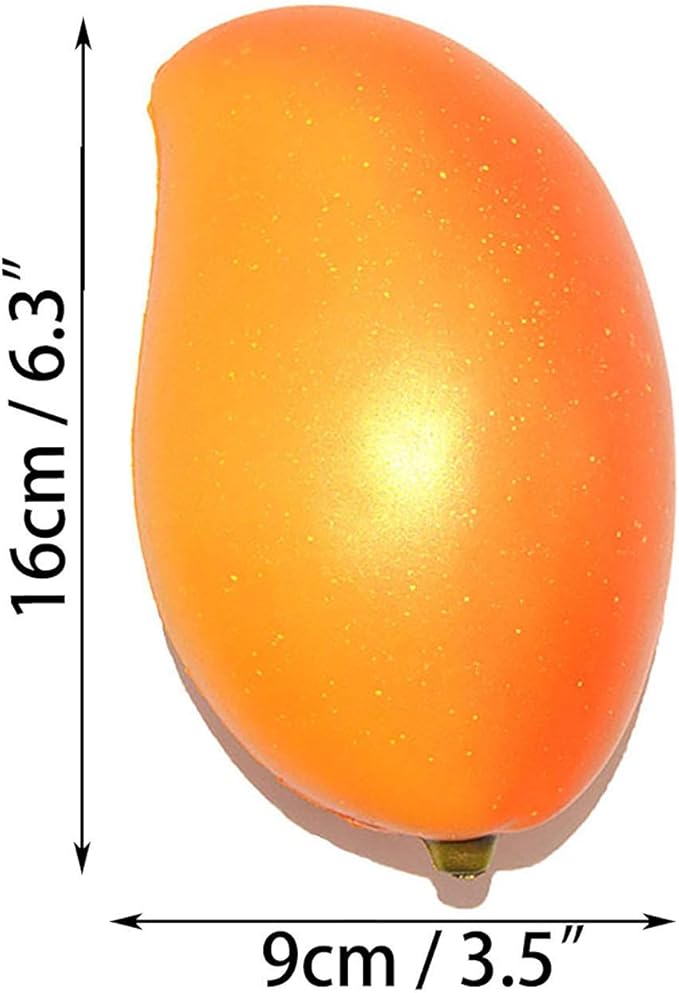 Squishy Gold Mango Colossal Slow Rising Scented Fruit Squishies