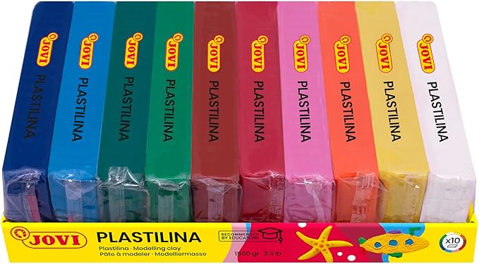 Jovi - Non-Drying Plasticine, 10 Bars