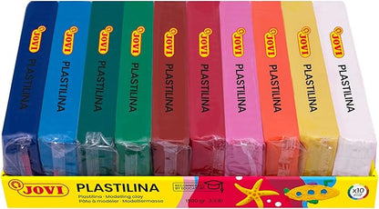 Jovi - Non-Drying Plasticine, 10 Bars