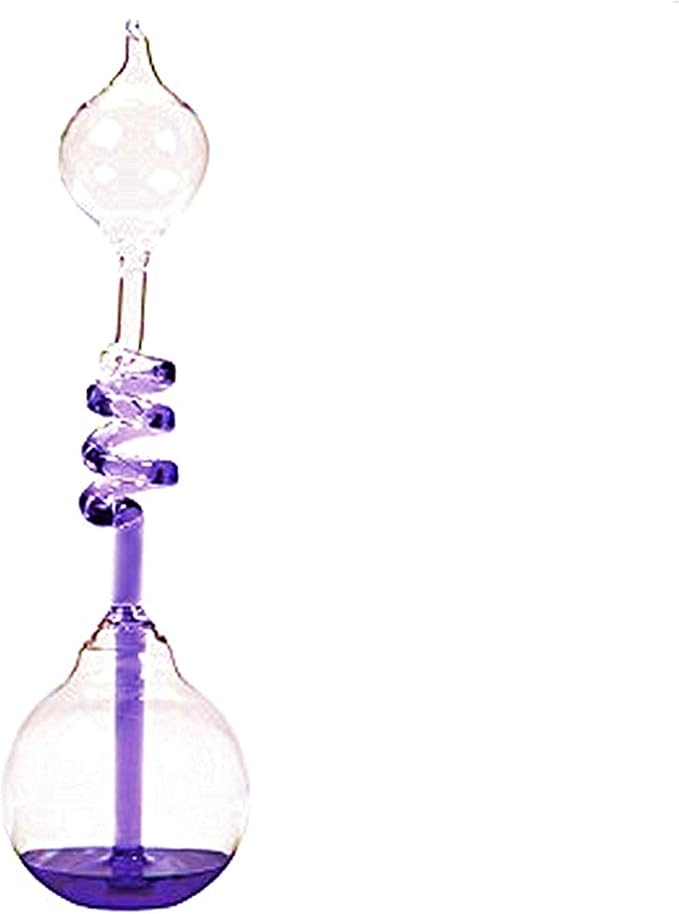 4Pcs Colorful Office Thinking Hand Boiler, Glass Science Energy Transfer, Children Science Experiment, Love Birds Color Meter Hand Boiler,Thermometer Spiral Glass Science Energy Museum Toy Gifts