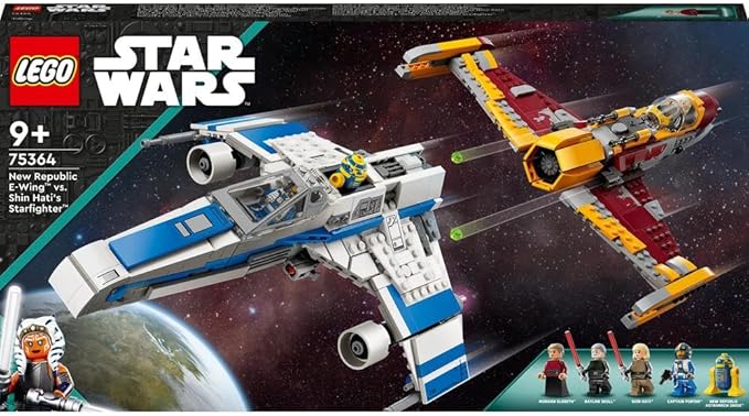 Lego 75364 Star Wars New Republic E-Wing vs. Shin Hati Starfighter Set Ahsoka Series