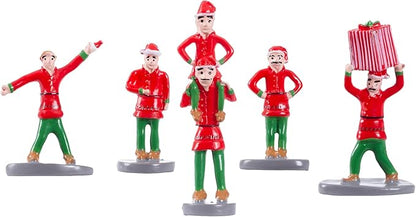 Lionel Warner Brothers The Polar Express Five Piece Miniature Elves Figure Pack Model Train Accessory (683185)