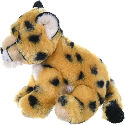 Wild Republic Cheetah Baby Plush, Stuffed Animal, Plush Toy, Gifts for Kids, Cuddlekins 8 Inches