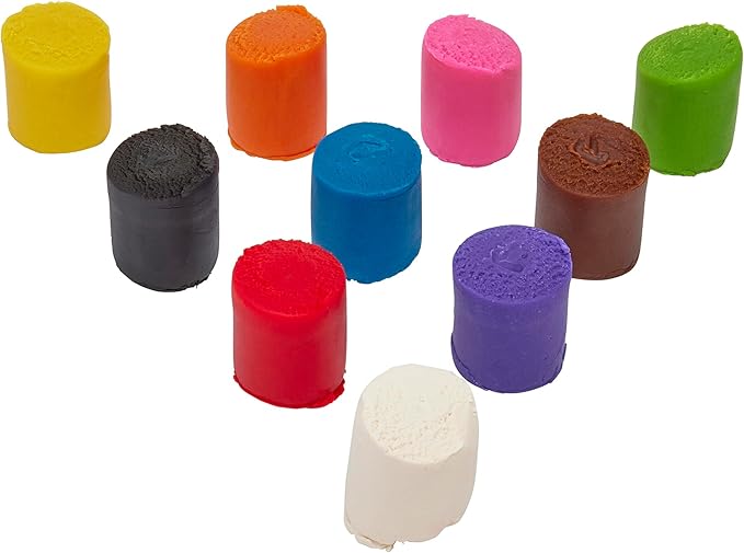 Cra-Z-Art Softee Dough Bulk 10 Pack of Modeling Compound, Super Pack of Softee Dough, Ages 2 and Up