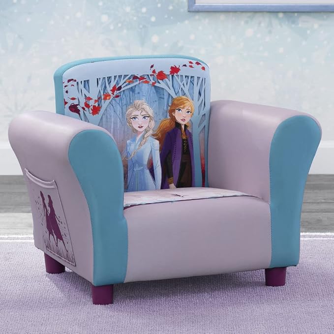 Delta Children Kids Character Upholstered Chair, Disney Frozen II