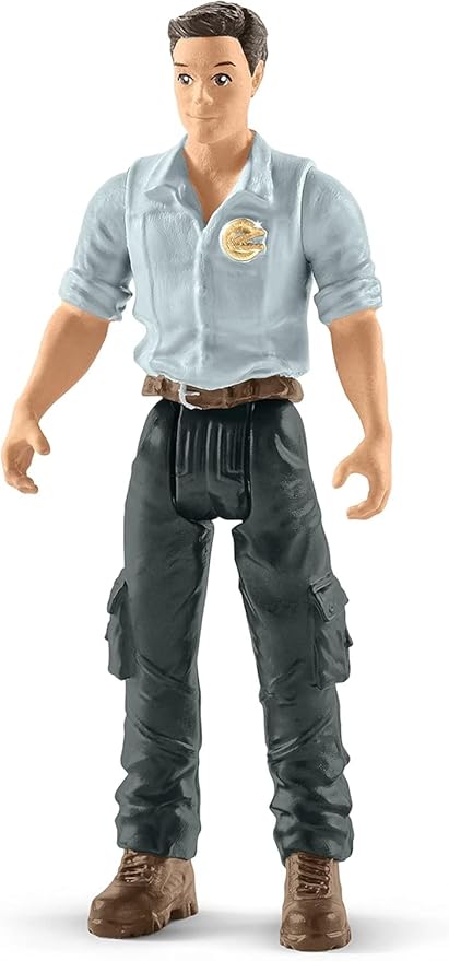 Schleich Wild Life Realistic Chimpanzee, Jeep Truck, and Ranger Figurine 16pc Playset - Wild Adventure Jeep Truck with Chimp, Ranger, and Accessories, Durable for Boys and Girls, Gift for Kids Ages 3+