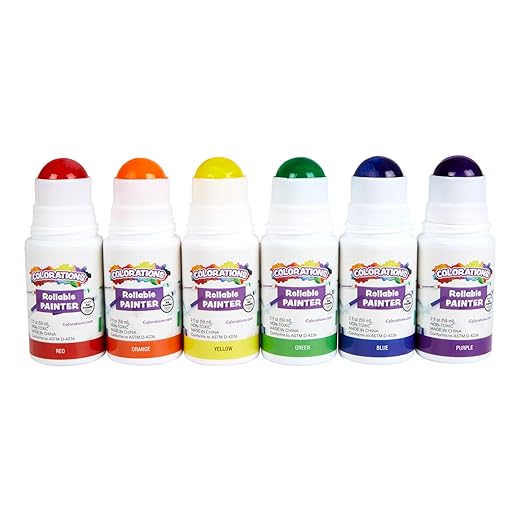 Colorations® Rollable Paints - Set of 6