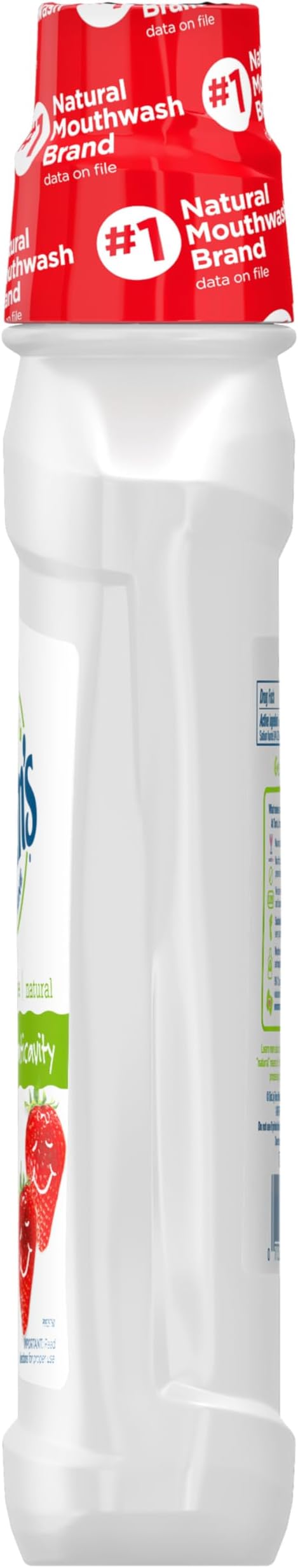 Tom's of Maine Children's Anticavity Fluoride Rinse Mouthwash, Silly Strawberry, 16 oz. 3-Pack