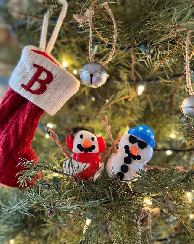 Snowman Craft Kit 3 Pack – Build, Play, and Display 3 Air-Dry Clay Snowmen All Christmas & Winter