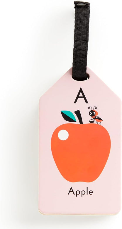 Mudpuppy My ABC's — Ring Flashcards 26 Durable Double Sided Alphabet Cards And Reclosable Ring With Colorful Art For Kids Ages 3+ Perfect For Preschool Or Travel For Teachers And Parents