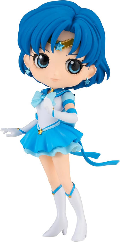 Banpresto - Pretty Guardian Sailor Moon Cosmos The Movie - Eternal Sailor Mercury (ver. B), Bandai Spirits Q Posket Figure