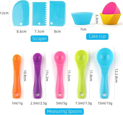 TOONRAIN Kids Cooking and Baking Set Chef Hat and Apron Dress Up Kitchen Costume Boys Girls Toys Birthday Christmas Gift