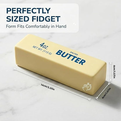 Slow Rebound Cute Butter Squeeze Stress Balls，Slow Rising Squishy，Stress Balls，Upgrade Stress Relief Fidget Toys Wet Slow Rebound Stress Relief Toy（Trumpet，1PC）