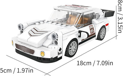 Super Car Models Building Kit, Building Blocks Kit Racing Toy Cars Collectible Gifts for Adult Kids 6+(332 PCS) 88018