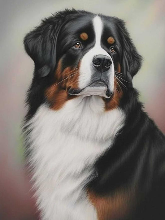 500 Pieces Wooden Jigsaw Puzzles for Adults - Bernese Mountain Dogs Challenging Puzzle Fun Family Game Decompress Toys Adults Home Decoration Colorful Puzzle Unique Gifts for Dog Lovers