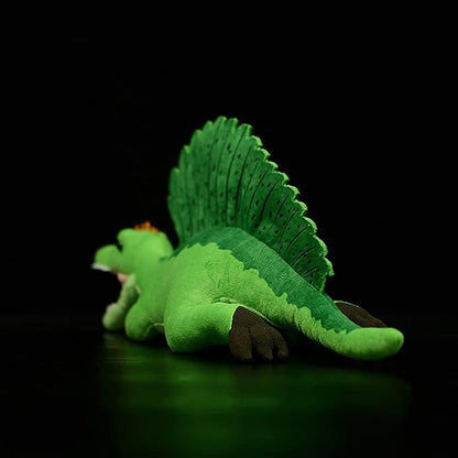 ZHONGXIN MADE Simulation Spinosaurus Dinosaur Stuffed Plush Toy - 18" Soft Lifelike Sail-Backed Dinosaur Model Toy, Real Life Dinosaur Stuffed Animal Toys, Collectible Gifts for Kids