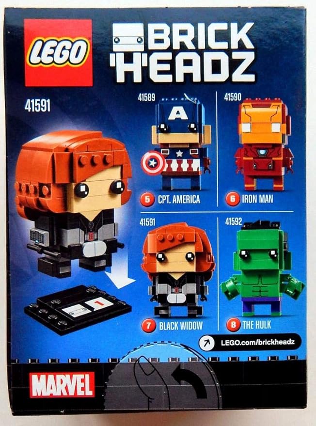 LEGO BrickHeadz Black Widow 41591 Building Kit