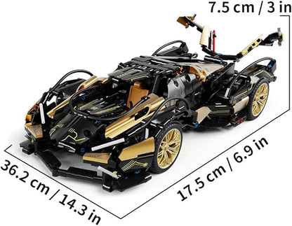 Mesiondy Sports Car Building Blocks Toys Boys or Adults Kits，1:14 MOC Building Set Raceing Car Model,Cars for Boys Age 12-16 8-14