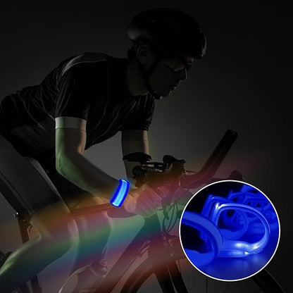 8pcs LED Light Up Bracelets Glow Flashing Wristbands Glow in The Dark Party Supplies for Wedding, Raves, Concert, Camping,Sporting Events, Party