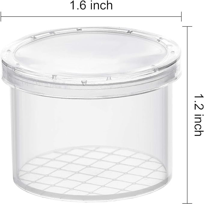 Coopay 20 Pieces Bug Viewer Critter Insect Cage Magnifying Insect Box Bug Magnifier Container Bug Catcher Cage, Science Nature Exploration Tools
