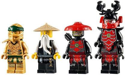 LEGO NINJAGO Legacy Golden Mech 71702, Cool Toys for Kids Building Kit, New 2020 (489 Pieces)